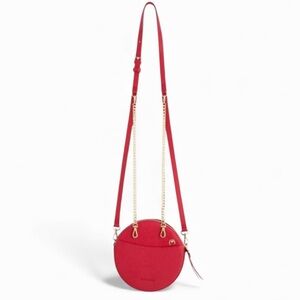 🆕 Leah Bandolier Bag Set Crossbody Red Leather